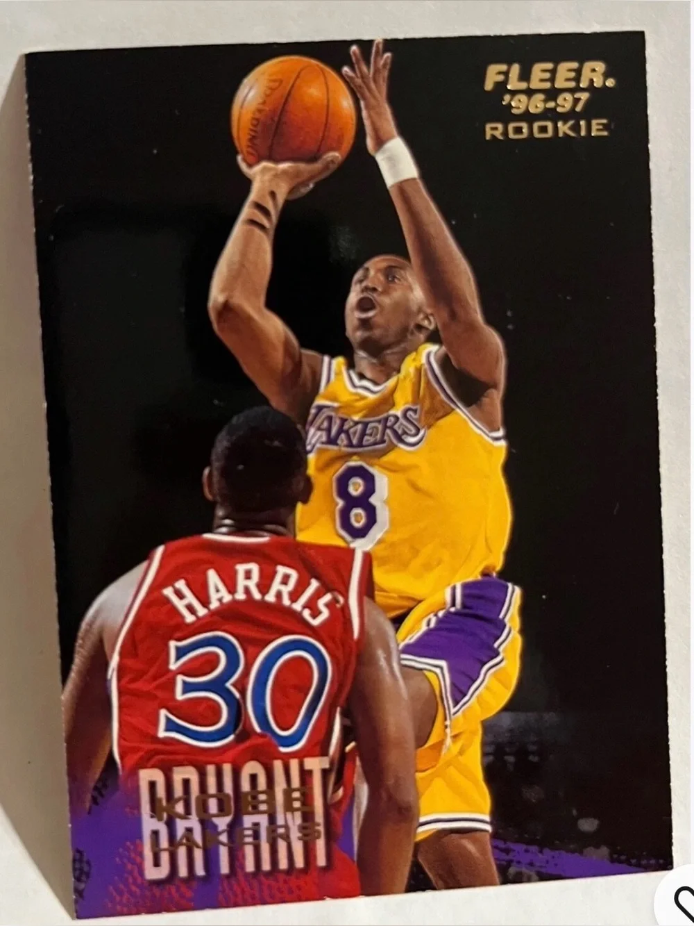 1997 Fleer Skybox KOBE BRYANT ROOKIE card Los Angeles Lakers VERY RARE